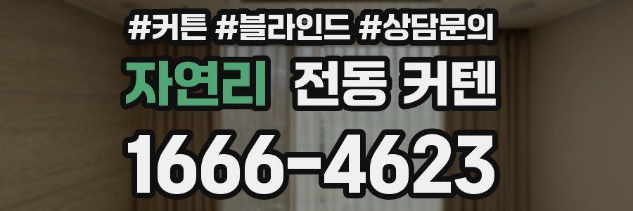 자연리 전동 커텐