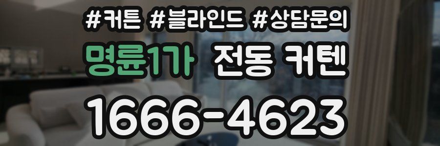 명륜1가 전동 커텐