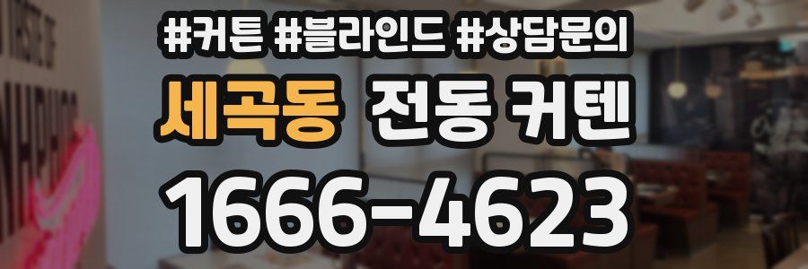 세곡동 전동 커텐
