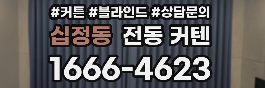 십정동 전동 커텐