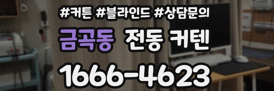 금곡동 전동 커텐