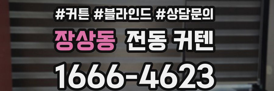 장상동 전동 커텐