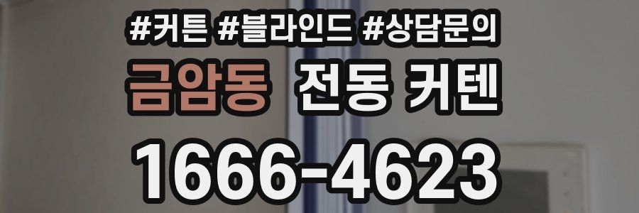 금암동 전동 커텐