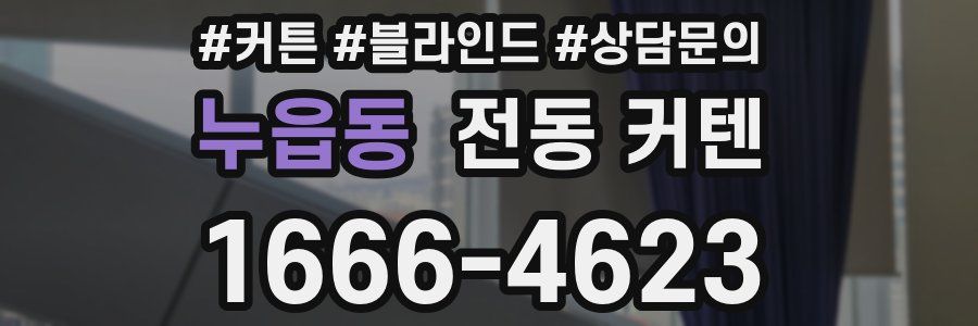누읍동 전동 커텐