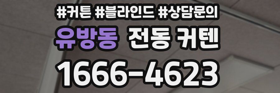 유방동 전동 커텐