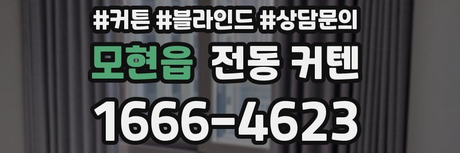 모현읍 전동 커텐