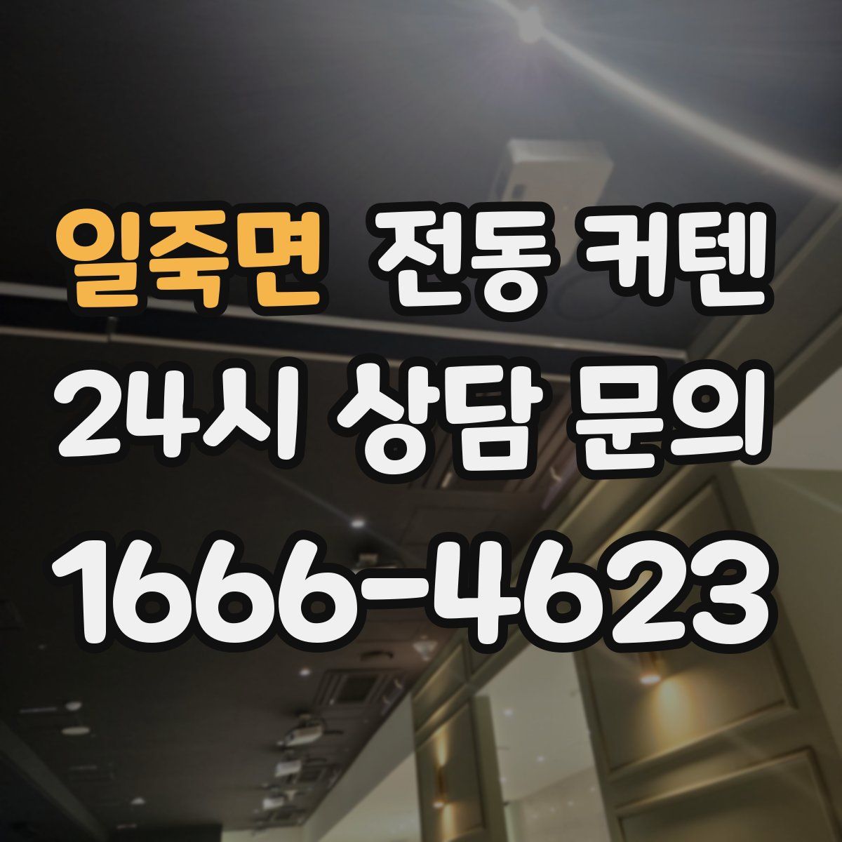 일죽면 전동 커텐