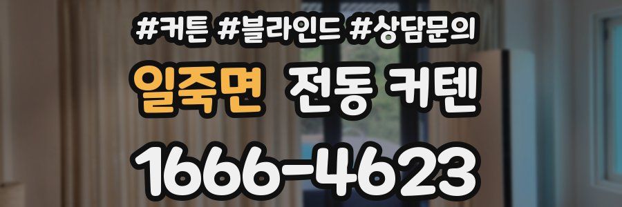 일죽면 전동 커텐