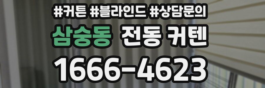 삼숭동 전동 커텐