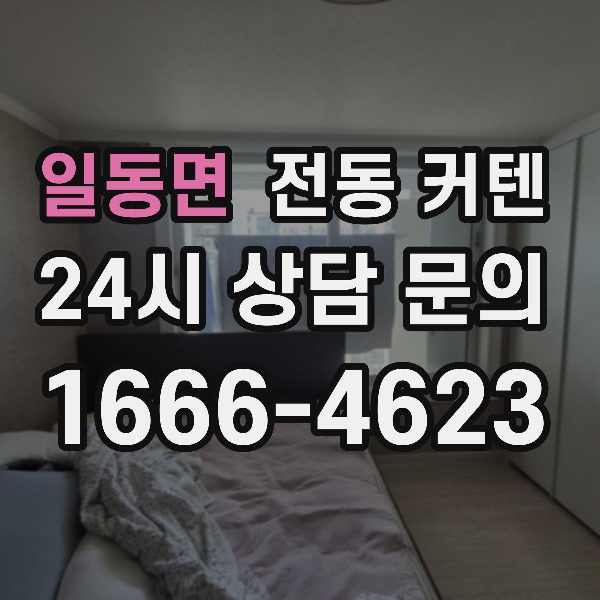 일동면 전동 커텐