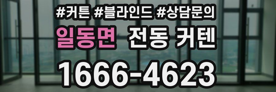 일동면 전동 커텐