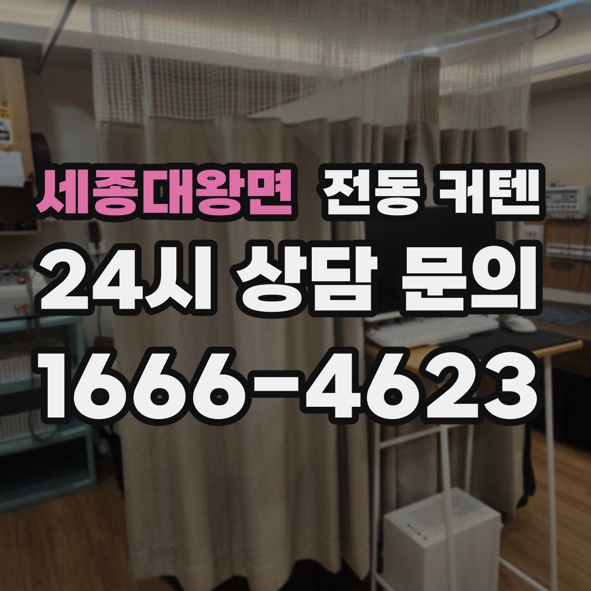세종대왕면 전동 커텐