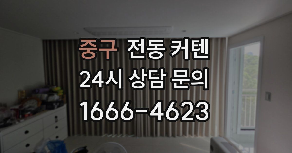 중구 전동 커텐