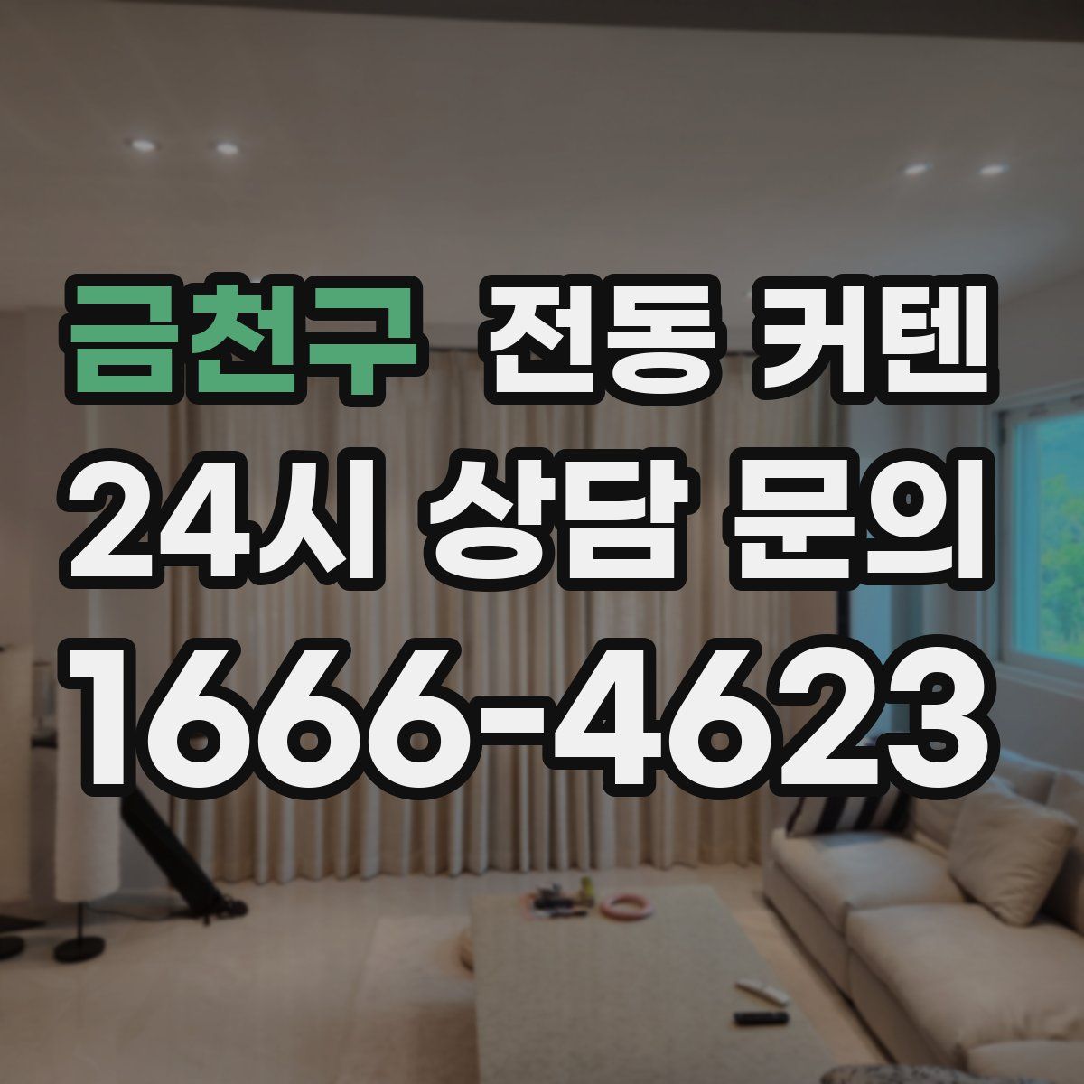금천구 전동 커텐