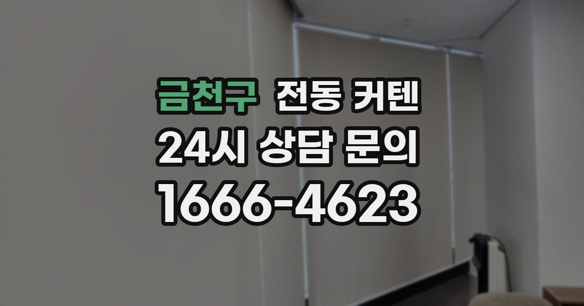 금천구 전동 커텐