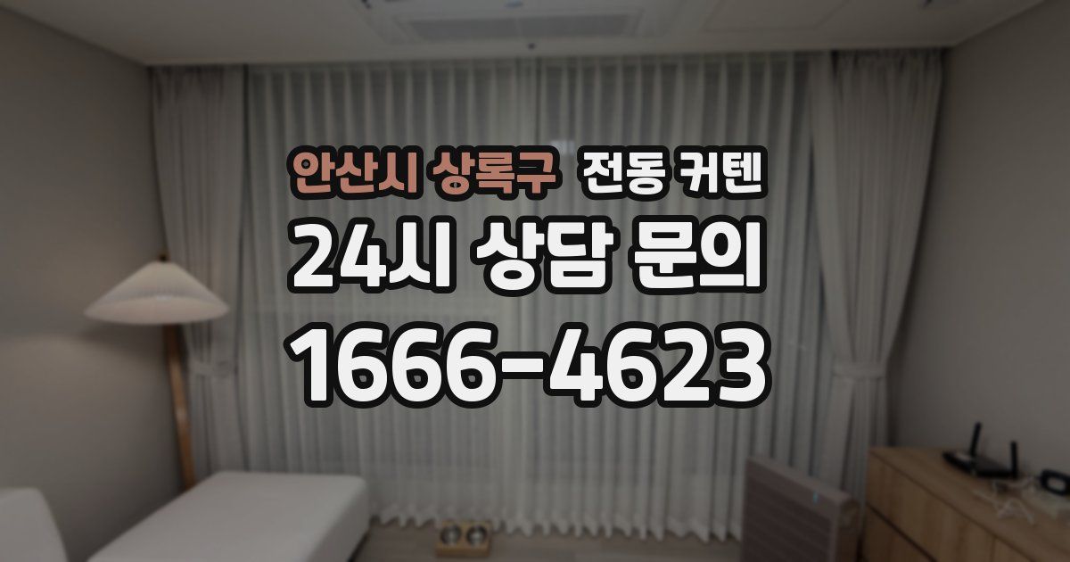 안산시 상록구 전동 커텐