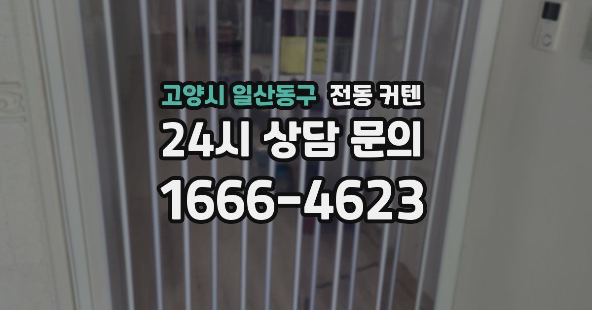 고양시 일산동구 전동 커텐