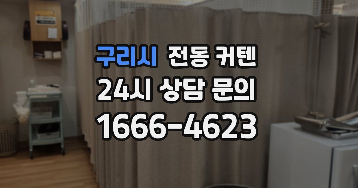 구리시 전동 커텐