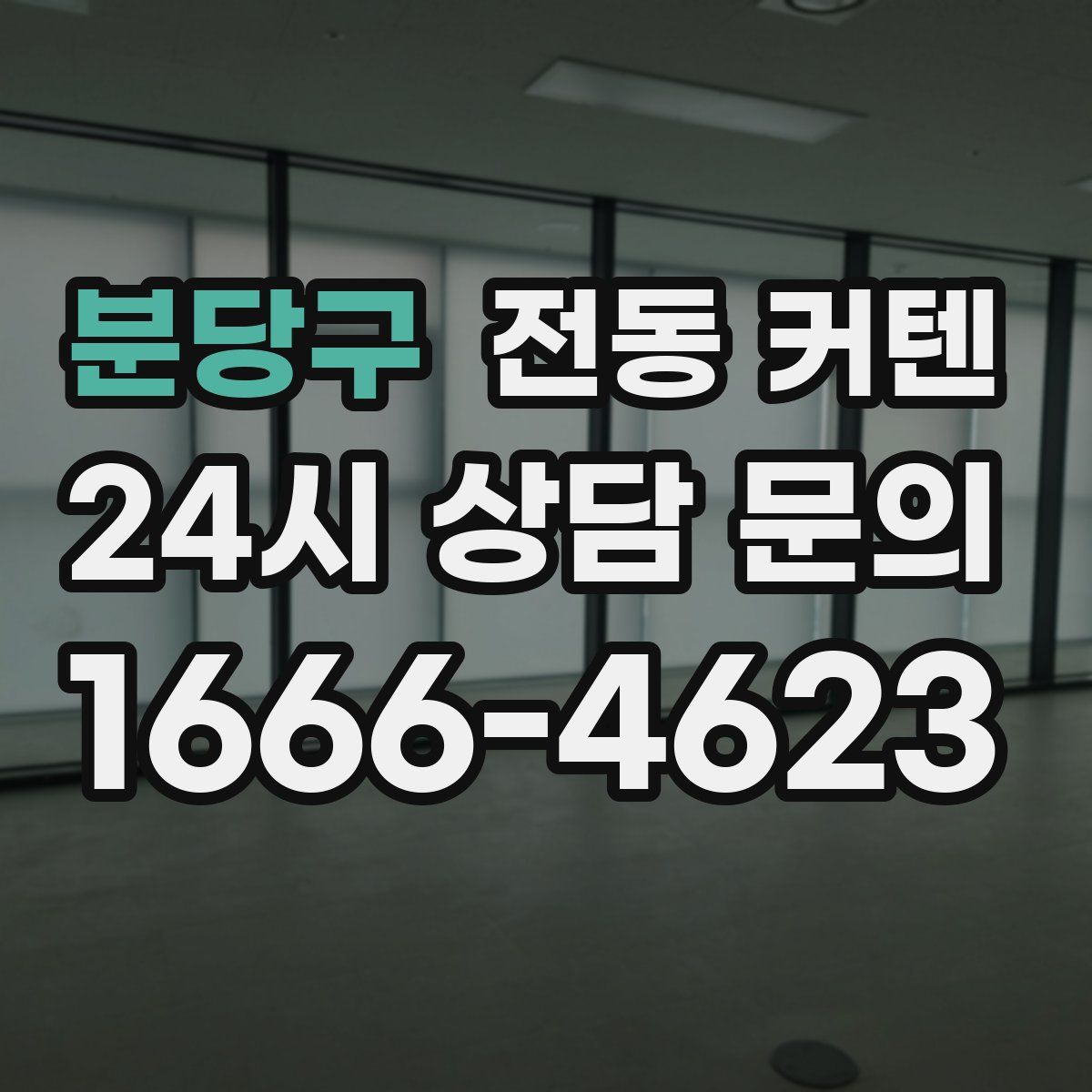 분당구 전동 커텐