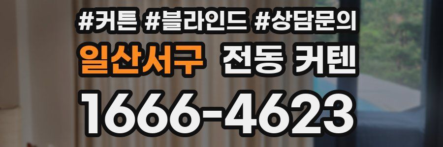 일산서구 전동 커텐