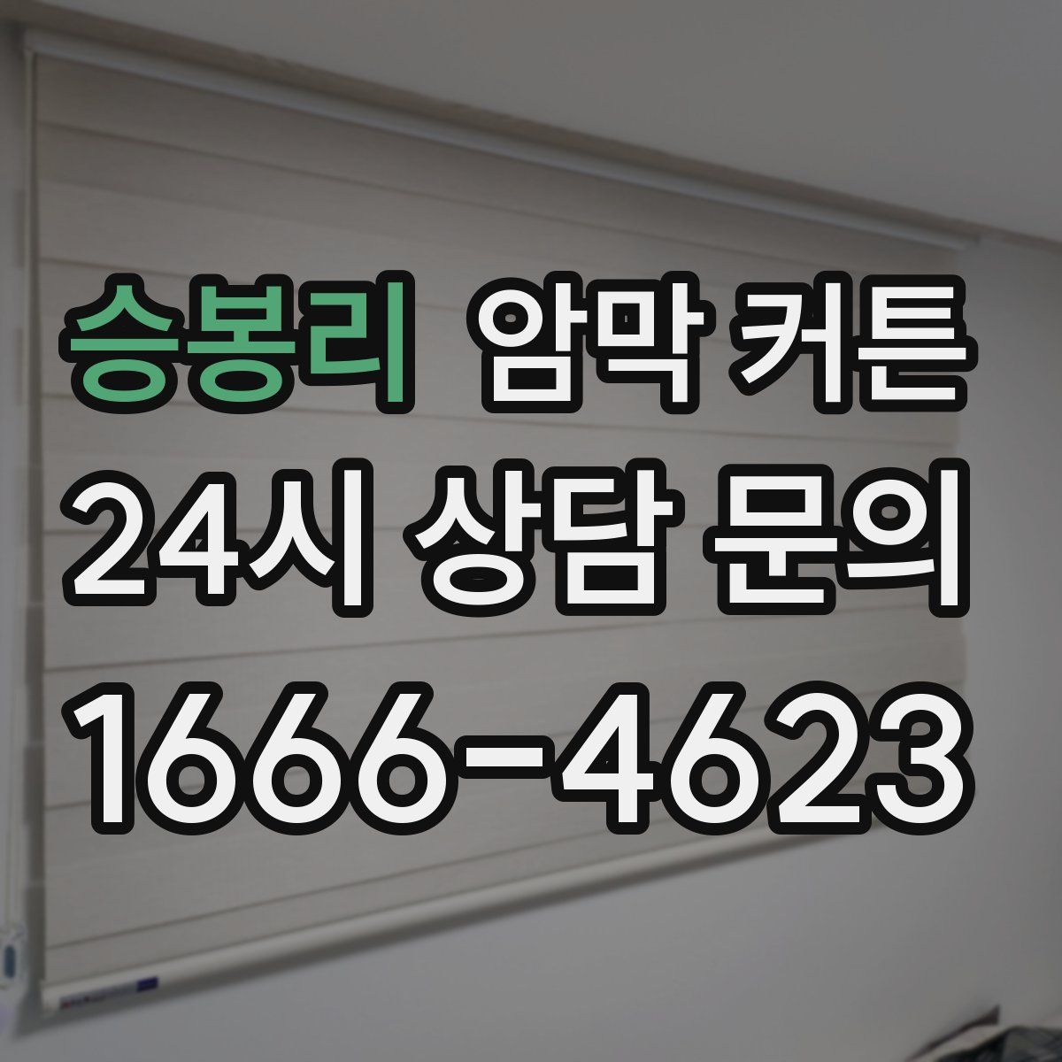 승봉리 암막 커튼