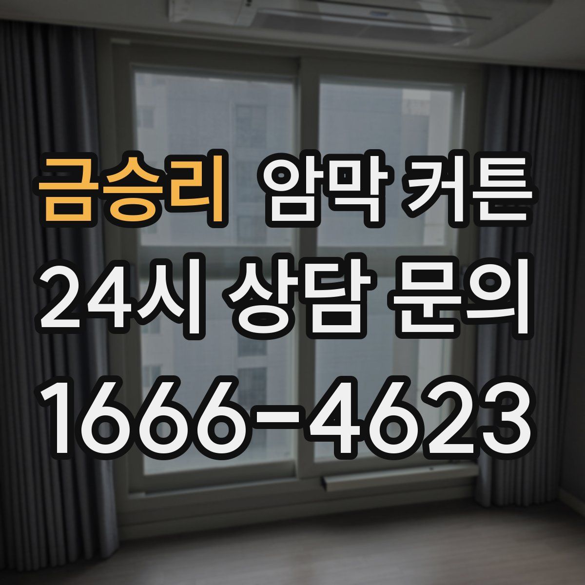 금승리 암막 커튼