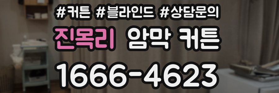 진목리 암막 커튼