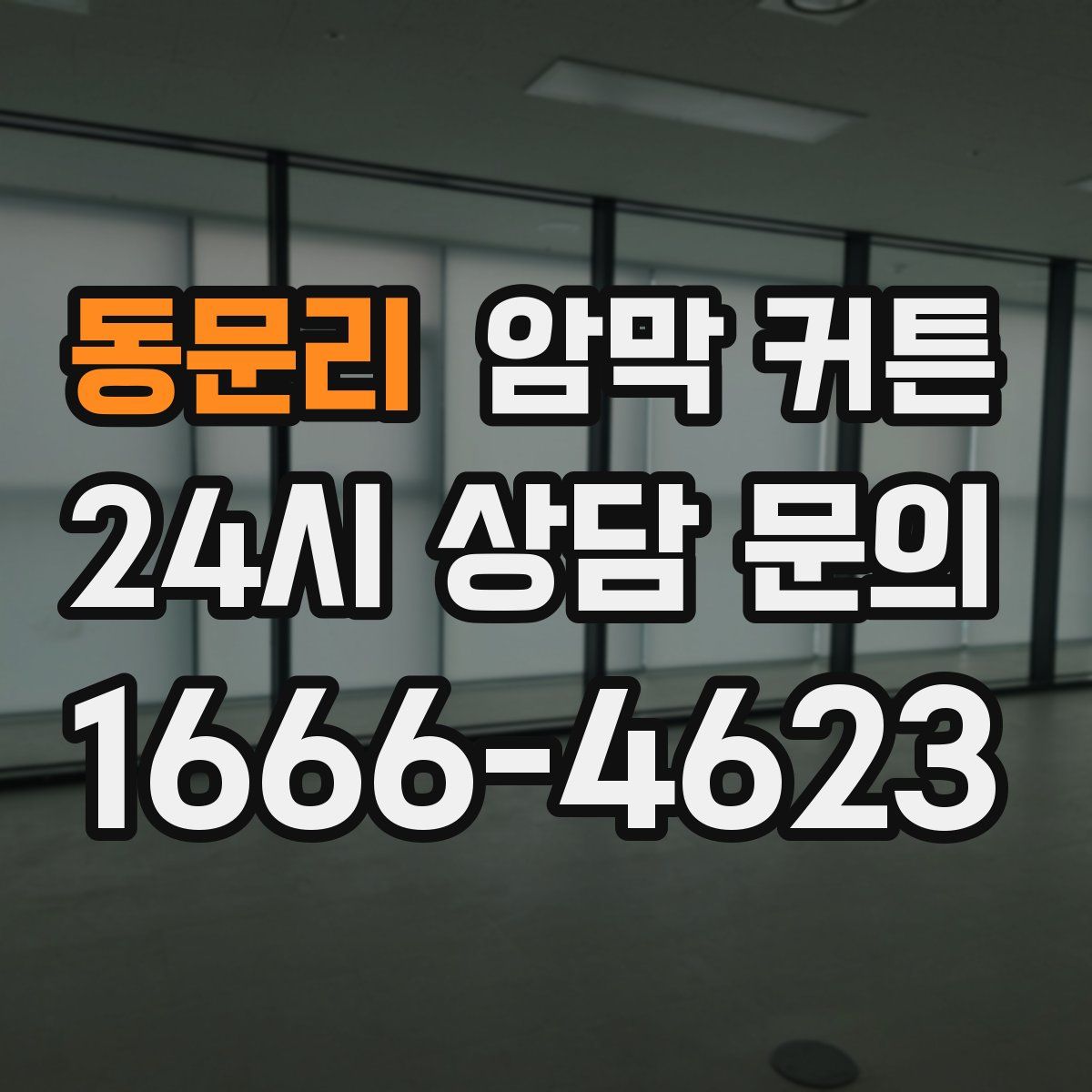 동문리 암막 커튼