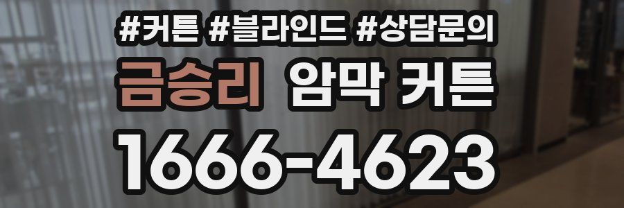 금승리 암막 커튼