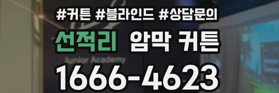 선적리 암막 커튼