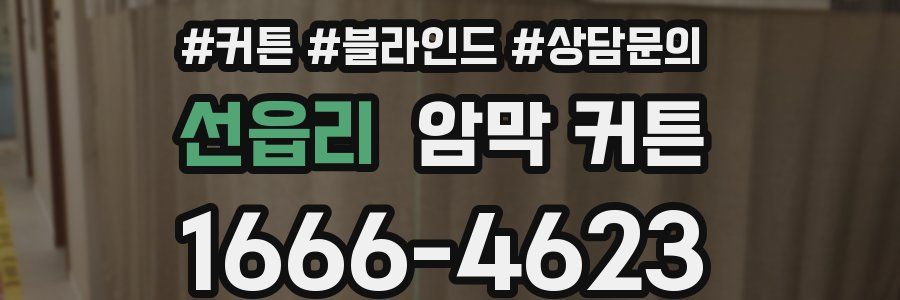 선읍리 암막 커튼