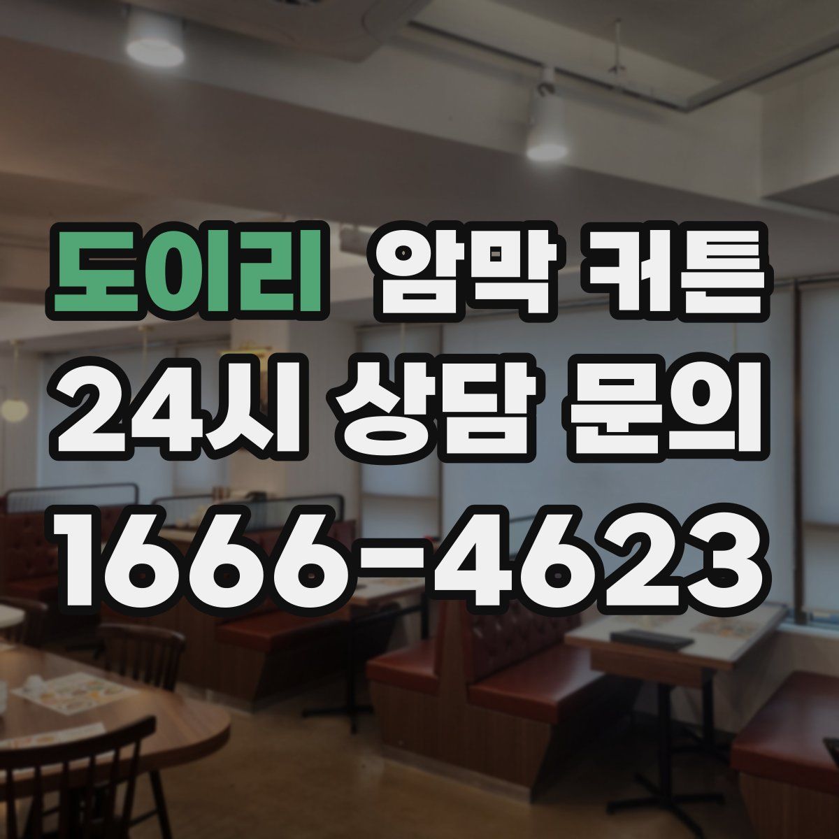 도이리 암막 커튼