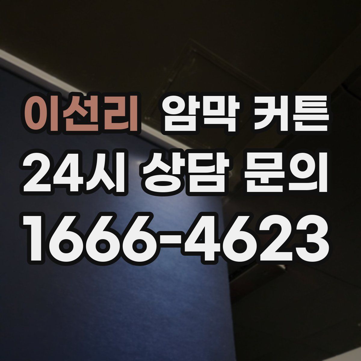 이선리 암막 커튼