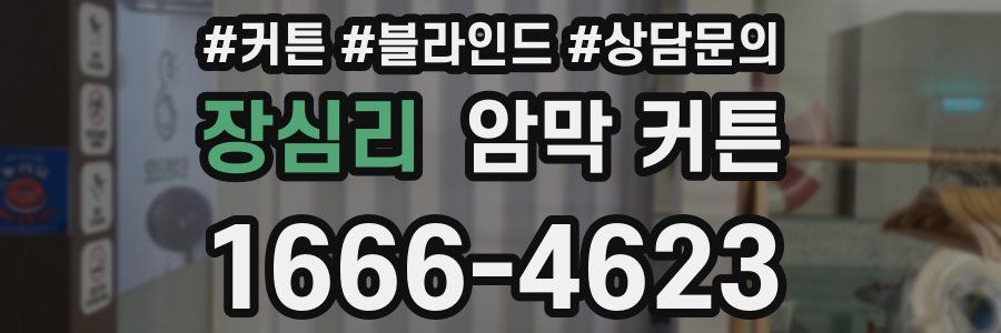 장심리 암막 커튼