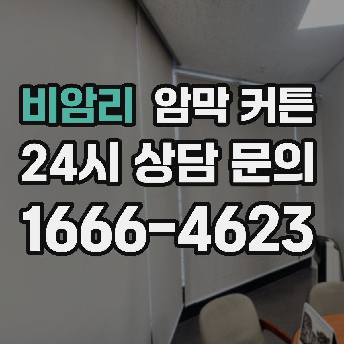 비암리 암막 커튼