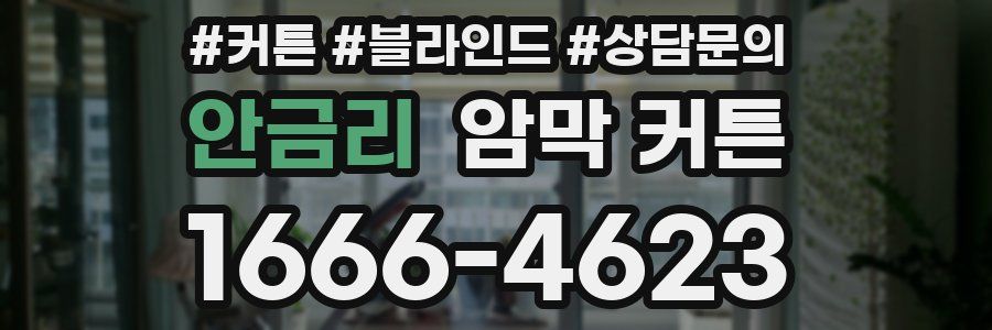 안금리 암막 커튼