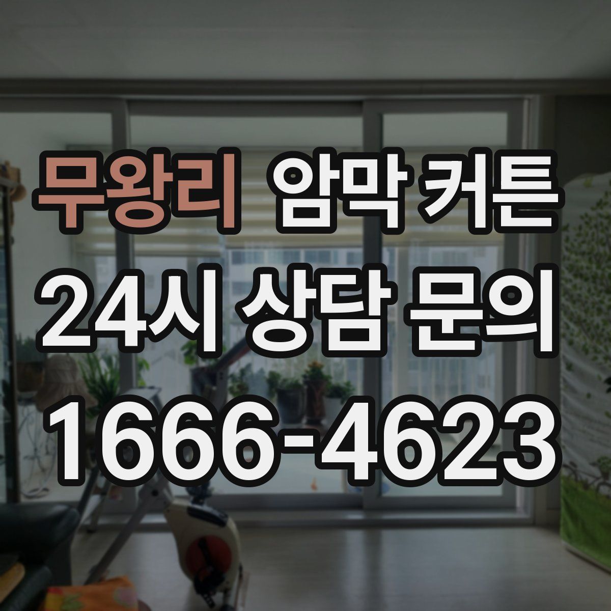 무왕리 암막 커튼