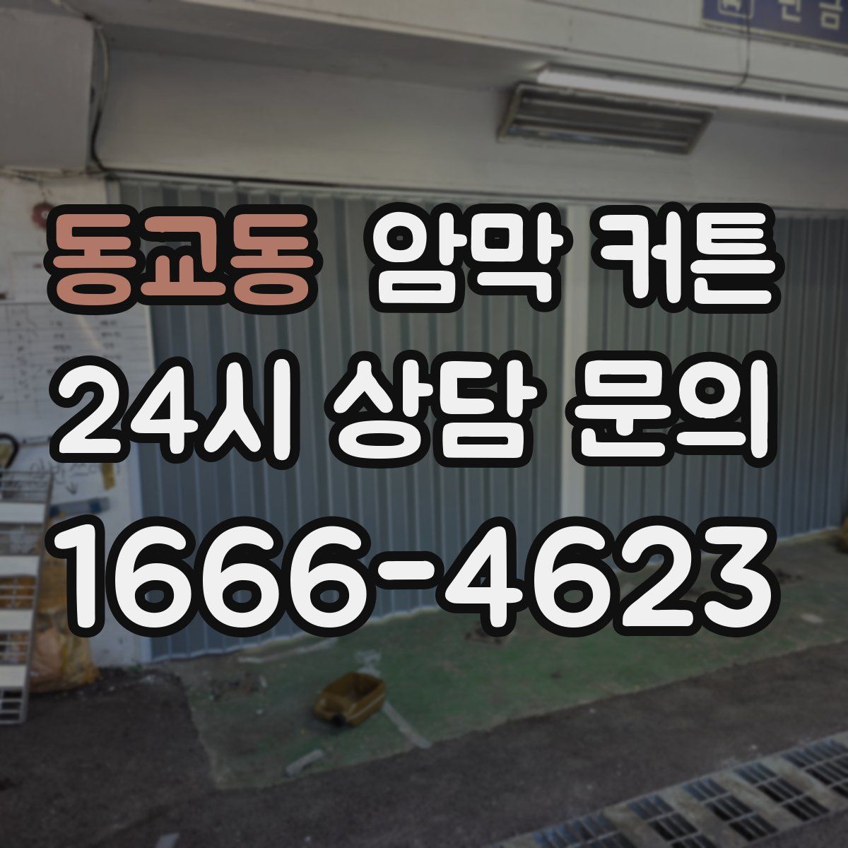 동교동 암막 커튼