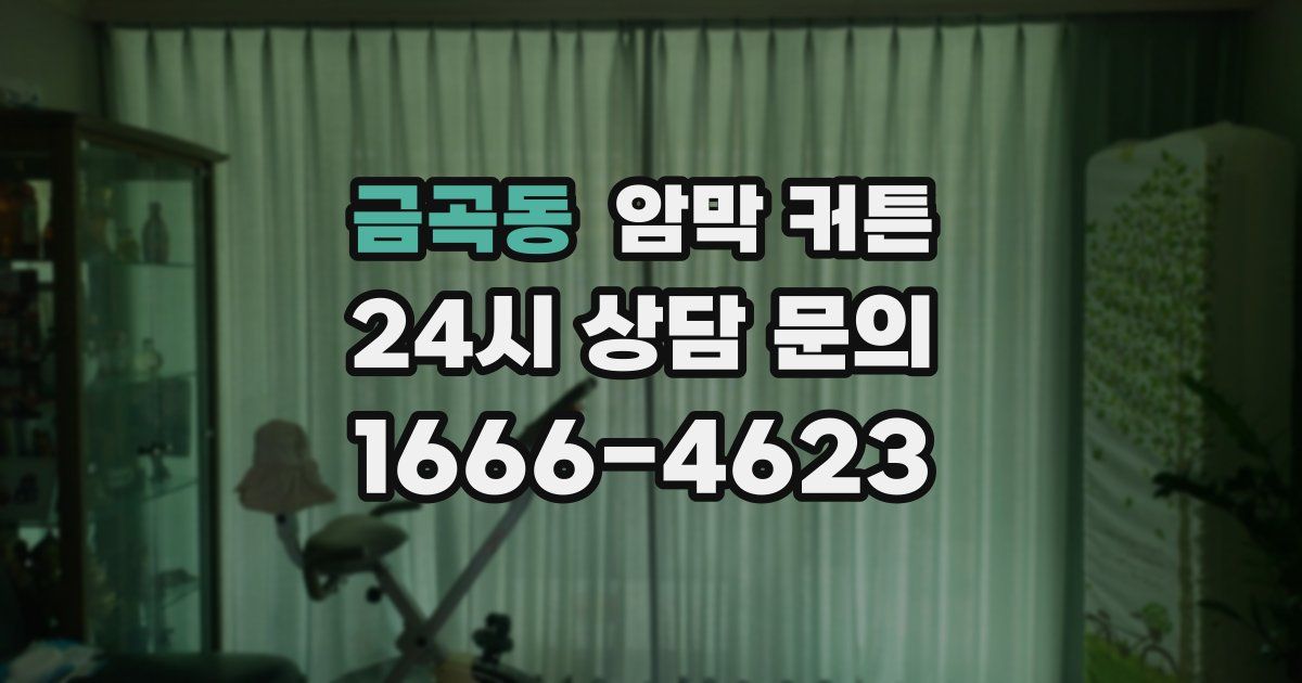 금곡동 암막 커튼
