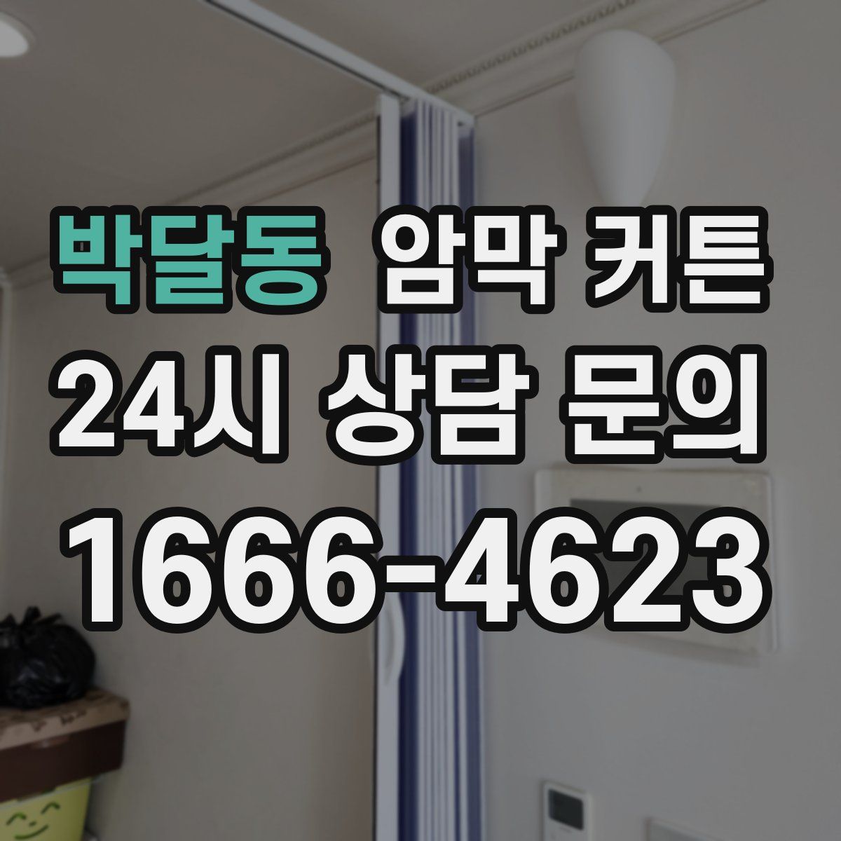 박달동 암막 커튼