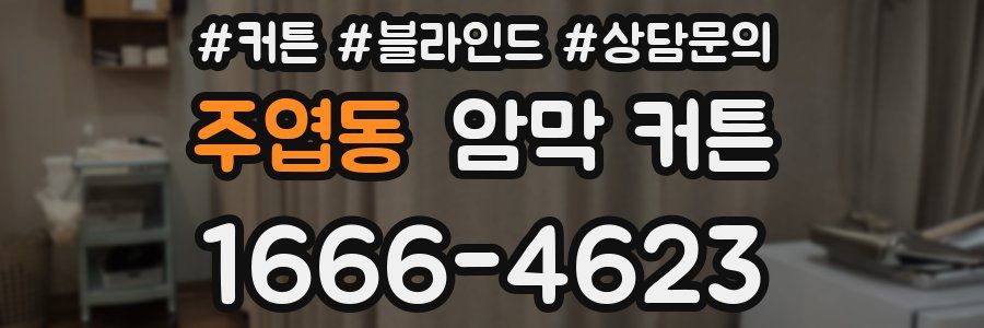 주엽동 암막 커튼