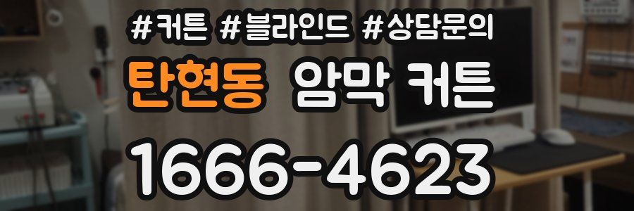 탄현동 암막 커튼