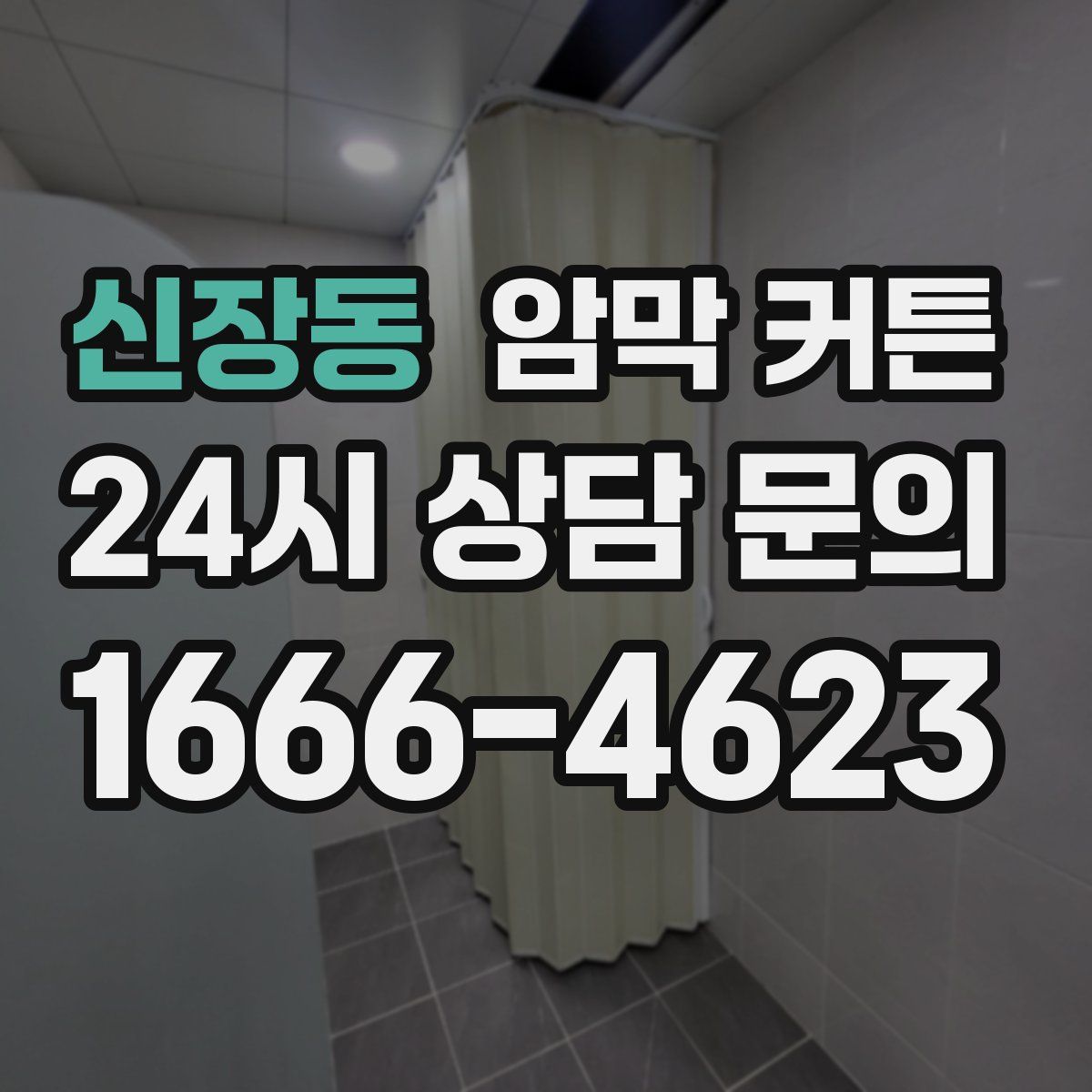 신장동 암막 커튼