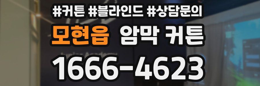 모현읍 암막 커튼