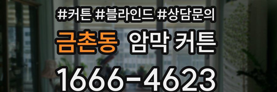 금촌동 암막 커튼