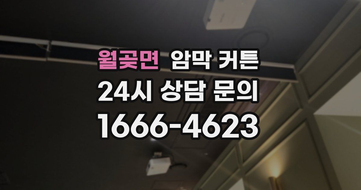 월곶면 암막 커튼