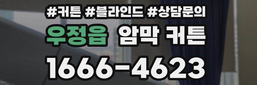 우정읍 암막 커튼