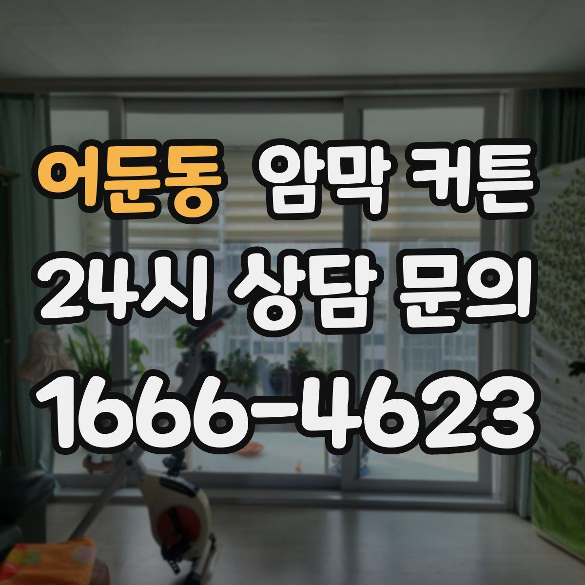 어둔동 암막 커튼