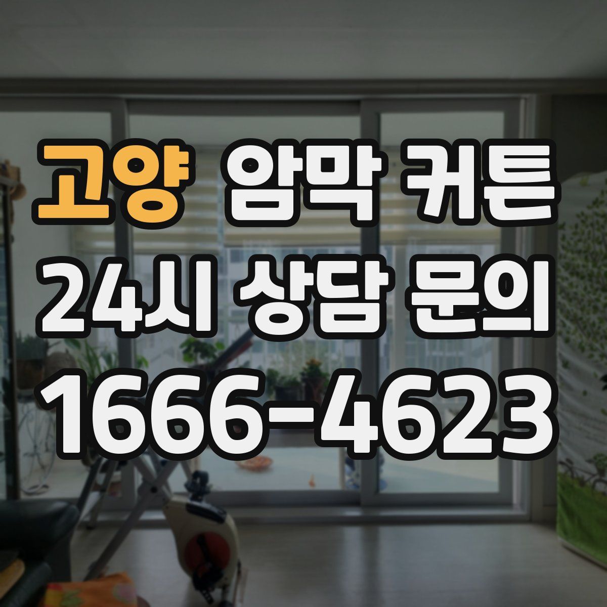 고양 암막 커튼