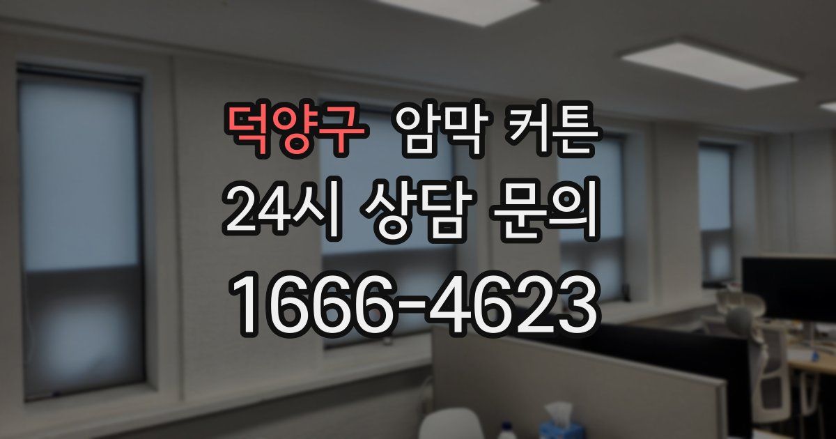 덕양구 암막 커튼
